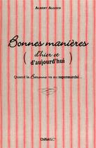 Couverture du livre « Bonnes manières (d'hier et d'aujourd'hui) » de Albert Algoud aux éditions Chiflet