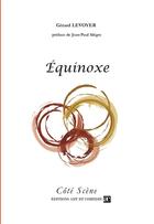 Couverture du livre « Équinoxe » de Gerard Levoyer aux éditions Art Et Comedie