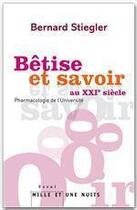 Couverture du livre « États de choc » de Bernard Stiegler aux éditions Fayard/mille Et Une Nuits