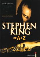 Couverture du livre « Stephen king de a a z » de George Beahm aux éditions Vents D'ouest