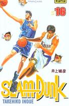 Couverture du livre « Slam dunk Tome 16 » de Takehiko Inoue aux éditions Kana