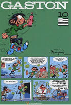 Couverture du livre « Gaston t.10 » de Andre Franquin aux éditions Yoran Embanner