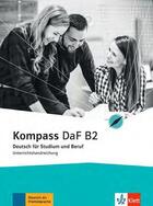Couverture du livre « Kompass daf ; B2 ; livre du professeur » de Hans Peter Richter aux éditions Klett Editions