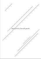 Couverture du livre « L'orso allo specchio » de Simone Forti aux éditions Kunstverein Publishing