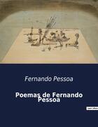 Couverture du livre « Poemas de Fernando Pessoa » de Fernando Pessoa aux éditions Culturea