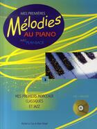Couverture du livre « Mes premières mélodies au piano avec play-bac » de Coz aux éditions Hit Diffusion