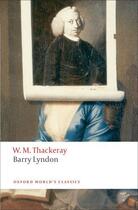 Couverture du livre « Barry Lyndon » de William Makepeace Thackeray aux éditions Oup Oxford