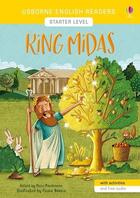 Couverture du livre « King Midas : english readers starter level » de Mairi Mackinnon et Paula Bossio aux éditions Usborne
