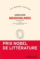 Couverture du livre « Meadowlands » de Louise Gluck aux éditions Gallimard