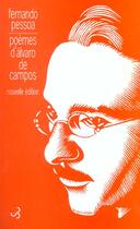 Couverture du livre « Poemes d'alvaro de campos » de Fernando Pessoa aux éditions Christian Bourgois