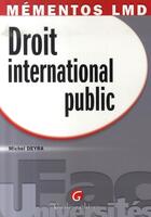 Couverture du livre « Droit international public » de Michel Deyra aux éditions Gualino