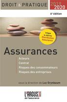 Couverture du livre « Assurances (édition 2019/2020) » de  aux éditions L'argus De L'assurance