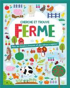 Couverture du livre « Cherche et trouve - la ferme » de Idees Book Creations aux éditions 1 2 3 Soleil