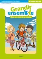 Couverture du livre « Téo, son école et sa famille ; manuel enseignant ; maternelle » de  aux éditions Mame