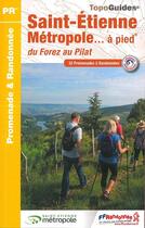 Couverture du livre « Saint-Etienne métropole... à pied » de  aux éditions Ffrp