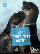 Couverture du livre « Les mammiferes marins » de Sylvestre J-P. aux éditions Quae