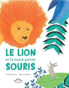 Couverture du livre « Le lion et la toute petite souris » de Corinne Boutry et Rebecca Galera aux éditions Circonflexe