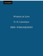 Couverture du livre « Women in Love » de David Herbert Lawrence aux éditions Penguin Group Us