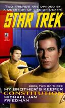 Couverture du livre « Constitution » de Michael Jan Friedman aux éditions Pocket Books Star Trek