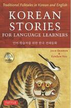 Couverture du livre « Korean stories fo language learners » de Damron/You aux éditions Tuttle