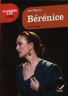 Couverture du livre « Bérénice » de Racine Jean aux éditions Hatier