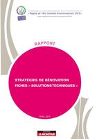 Couverture du livre « Stratégies de renovation et fiches 