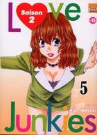 Couverture du livre « Love junkies - saison 2 Tome 5 » de Kyo Hatsuki aux éditions Taifu Comics