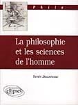 Couverture du livre « Philosophie et les sciences de l'homme (la) » de Renee Bouveresse aux éditions Ellipses
