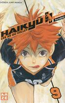 Couverture du livre « Haikyu !! les as du volley Tome 9 » de Haruichi Furudate aux éditions Crunchyroll