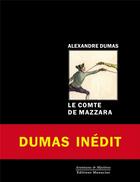 Couverture du livre « Le Comte de Mazzara » de Alexandre Dumas aux éditions Manucius