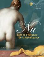 Couverture du livre « Le nu dans la littérature de la Renaissance » de Emilie Seris aux éditions Pu Francois Rabelais