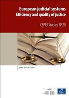 Couverture du livre « European judicial systems - Edition 2014 (2012 data) - Efficiency and quality of justice » de  aux éditions Epagine