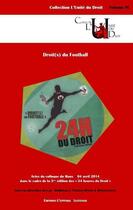 Couverture du livre « Droit(s) du football » de  aux éditions Epitoge