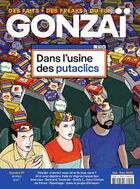 Couverture du livre « Gonzai n 27 dans l'usine des putaclics - octobre 2018 » de  aux éditions Gonzai Media
