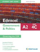 Couverture du livre « Edexcel A2 Government & Politics Student Unit Guide New Edition: Unit » de Vickery Jonathan aux éditions Hodder Education Digital