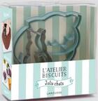 Couverture du livre « L'atelier biscuits ; jolis chats » de  aux éditions Larousse