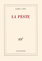 Couverture du livre « La peste » de Albert Camus aux éditions Gallimard