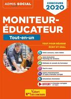 Couverture du livre « Moniteur-éducateur ; tout-en-un (édition 2020) » de Michel Billet aux éditions Vuibert