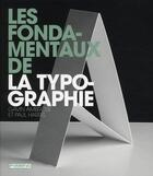 Couverture du livre « Les fondamentaux de la typographie » de Paul Harris et Gavin Ambrose aux éditions Pyramyd