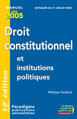 Couverture du livre « Droit Constitutionnel Et Institutions Politiques » de Philippe Foillard aux éditions Paradigme Cpu