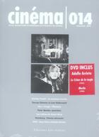 Couverture du livre « REVUE CINEMA t.14 ; cinéma t.14 » de  aux éditions Leo Scheer