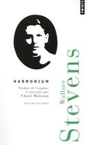 Couverture du livre « Harmonium » de Wallace Stevens aux éditions Points