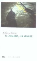 Couverture du livre « Allemagne, un voyage » de Wolfgang Buscher aux éditions Esprit Des Peninsules