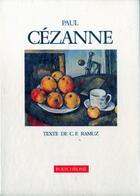 Couverture du livre « Paul Cézanne » de Charles-Ferdinand Ramuz aux éditions Bibliotheque Des Arts