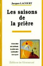 Couverture du livre « Saisons de la priere » de  aux éditions Emmanuel