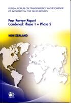 Couverture du livre « Global forum on transparency and exchange of information for tax purposes peer reviews : New Zealand » de  aux éditions Ocde