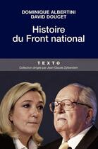 Couverture du livre « Histoire du front national » de Dominique Albertini et David Doucet aux éditions Tallandier