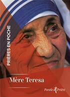 Couverture du livre « Prières en poche : Mère Teresa » de Mere Teresa aux éditions Artege