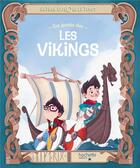 Couverture du livre « Nathan explore le temps : une journée chez les Vikings » de Clarissa Corradin et Jacopo Olivieri aux éditions Hachette Enfants