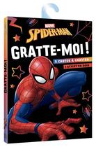 Couverture du livre « Spider-man - mini pochette - gratte-moi ! - marvel » de  aux éditions Disney Hachette